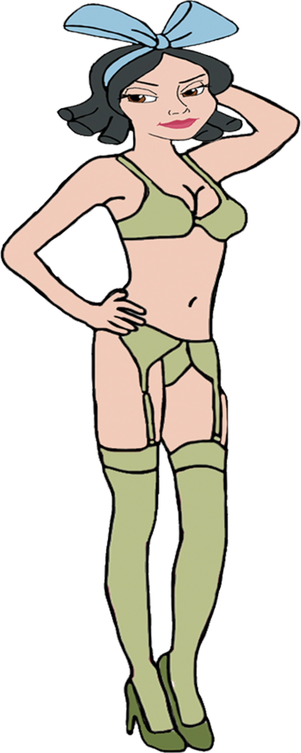 Drizella Tremaine in her Sexy Lingerie