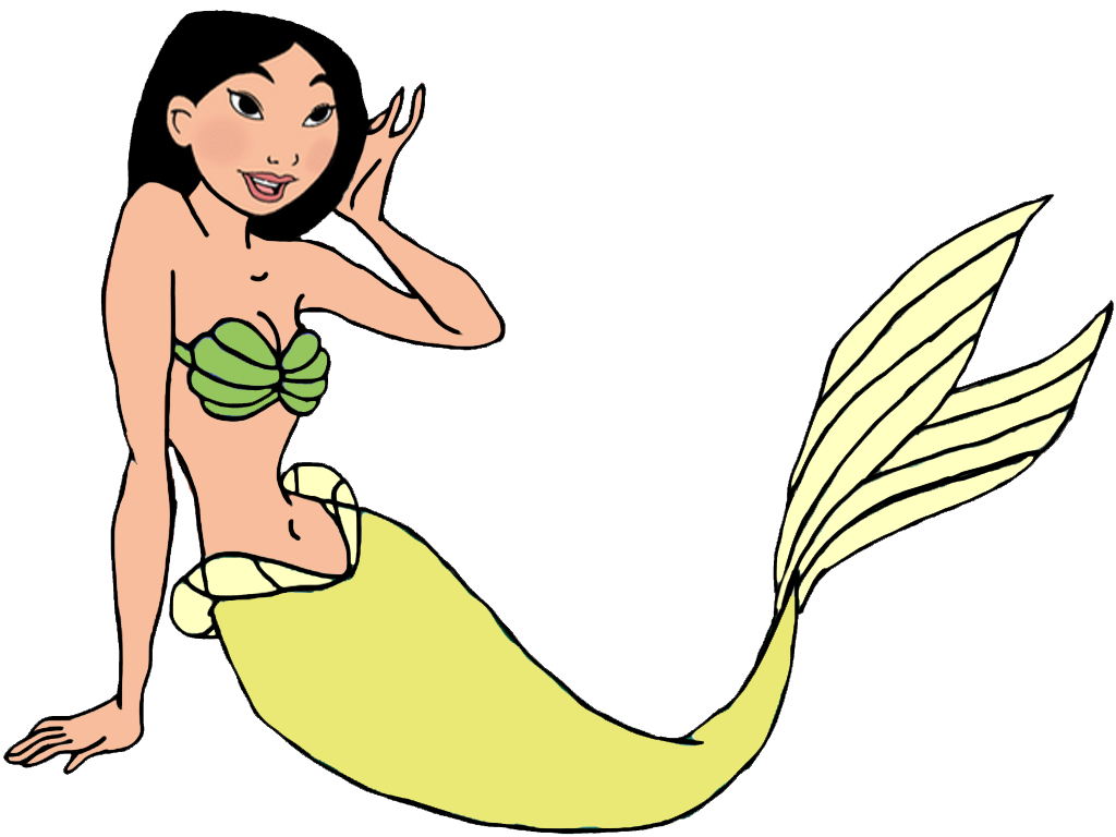 Princess Fa Mulan as a Mermaid