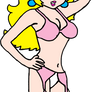 Princess Peach in her Sexy Lingerie