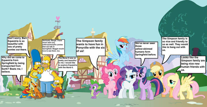 The Simpsons in Equestria
