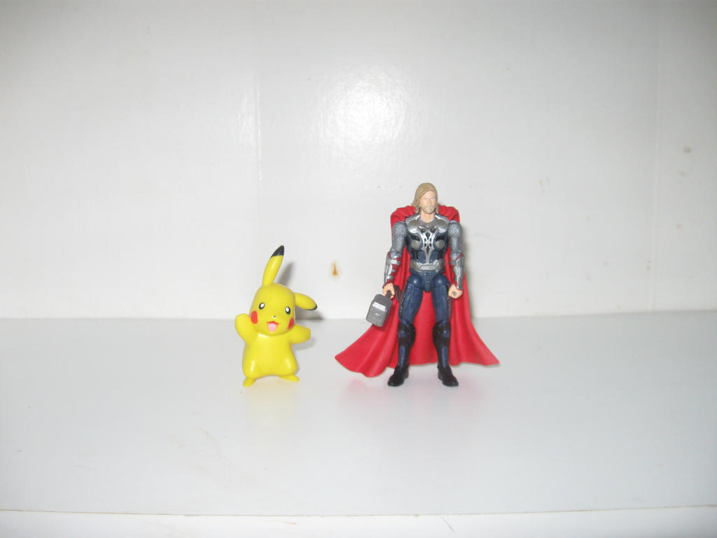 Thor and Pikachu