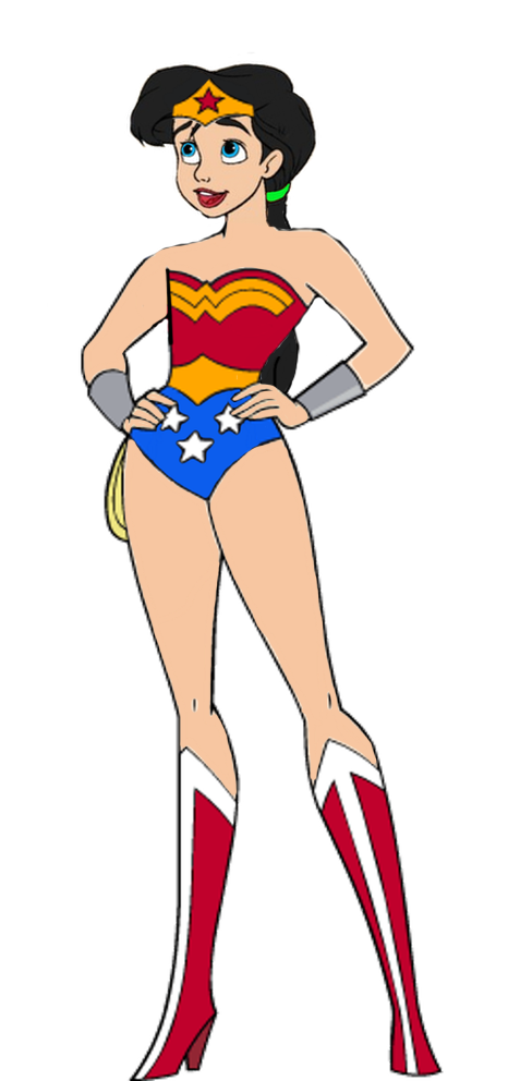 Princess Melody as Wonder Woman