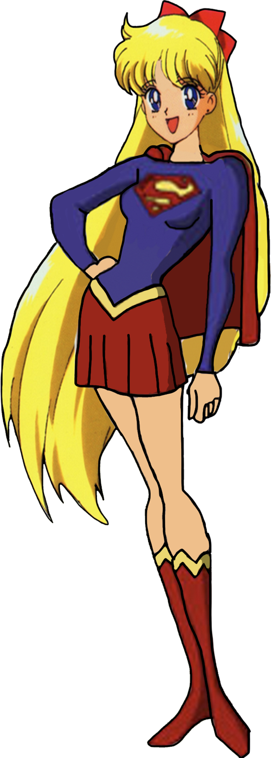 Sailor Venus as Supergirl