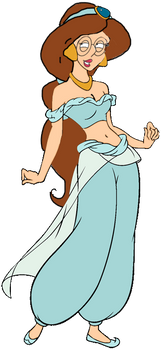 Meg Griffin as Princess Jasmine