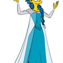 Marge Simpson as Queen Elsa