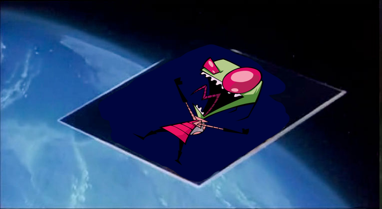 Invader Zim banished to the Phantom Zone