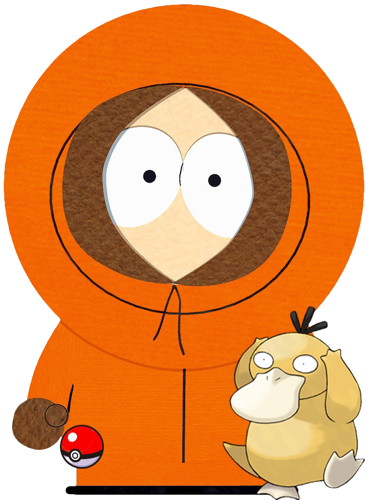 Kenny McCormick With Psyduck