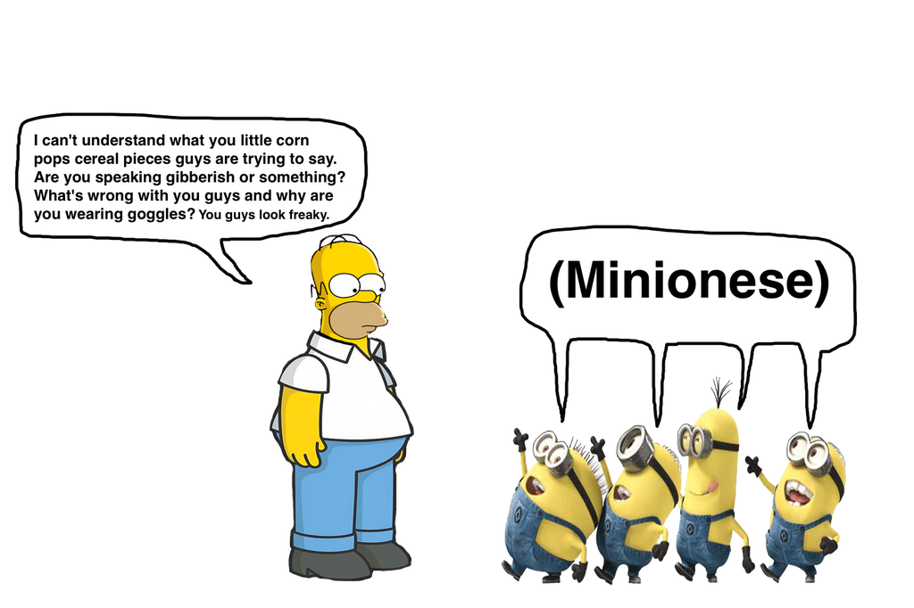 Minions Parody Messenger Bag - Kévin the Minion and Homer