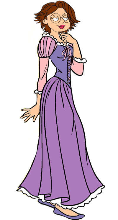Meg Griffin as Princess Rapunzel by HomerSimpson1983 on DeviantArt