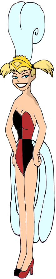 Harley Quinn as a Showgirl