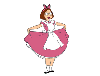 Darthranner's Meg Griffin in Wonderland by MrToonlover83