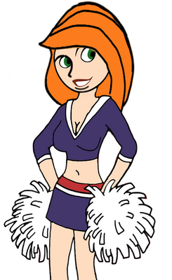 Kim Possible as a NEP Cheerleader