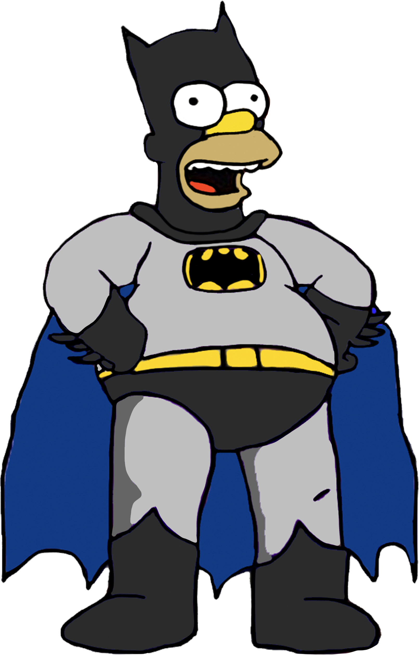 Homer Simpson as Batman by HomerSimpson1983 on DeviantArt