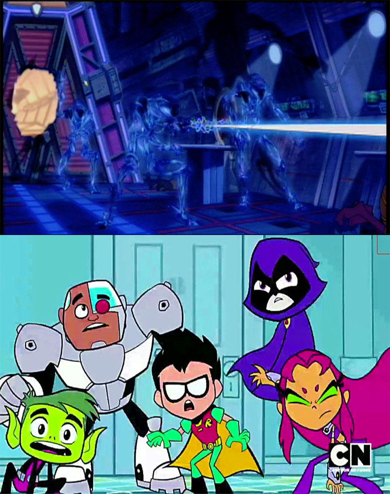 TTG gang attacked by the Drej by MrToonlover83 on DeviantArt