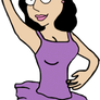 Bonnie Swanson as a Ballerina