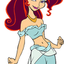 Megara as Princess Jasmine