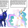 Celestia and Luna meets TLU