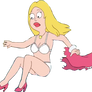 Francine stripped from her dress vector