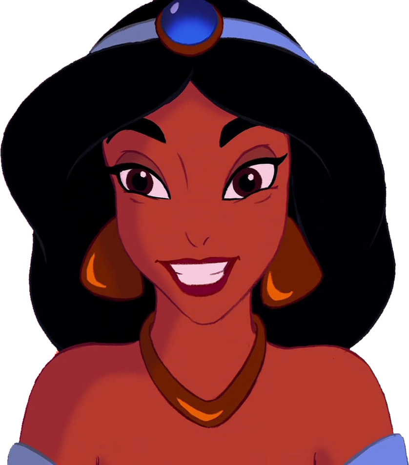 Princess Jasmine smiling vector by HomerSimpson1983 on DeviantArt