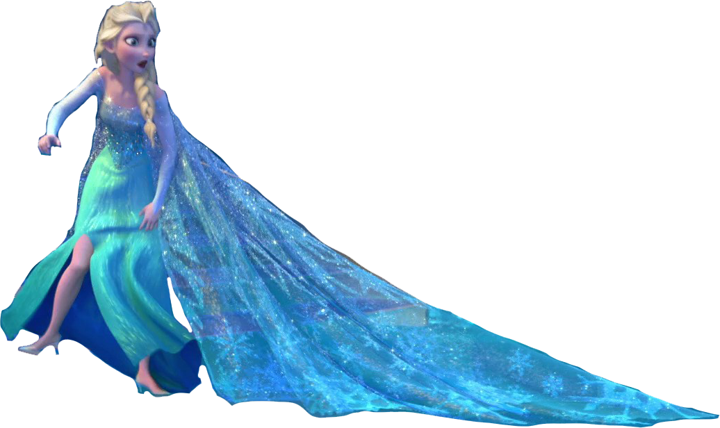 Queen Elsa prepping to run vector by MrToonlover83 on DeviantArt