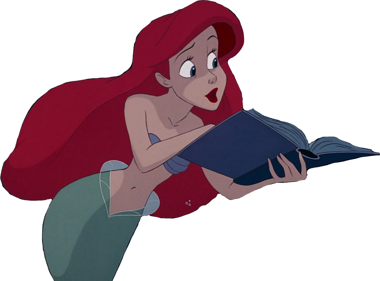 Library Ariel Princess Ariel showing a book vector by HomerSimpson1983 on DeviantArt