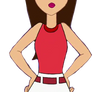 Vanessa in Candace's clothing vector