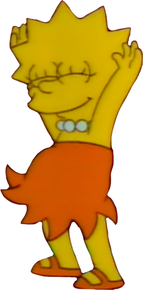 Lisa Simpson dancing vector by HomerSimpson1983 on DeviantArt