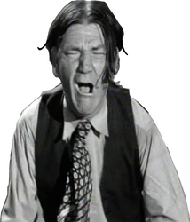 Shemp Howard whining vector by HomerSimpson1983