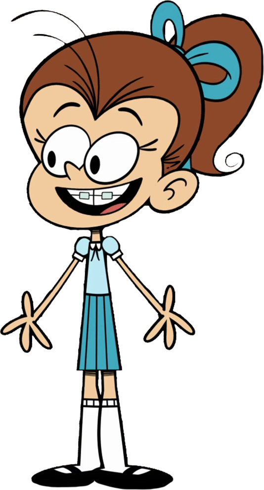 Luan Loud in her Perfect children's attire vector by HomerSimpson1983
