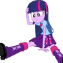 Twilight Sparkle sitting vector