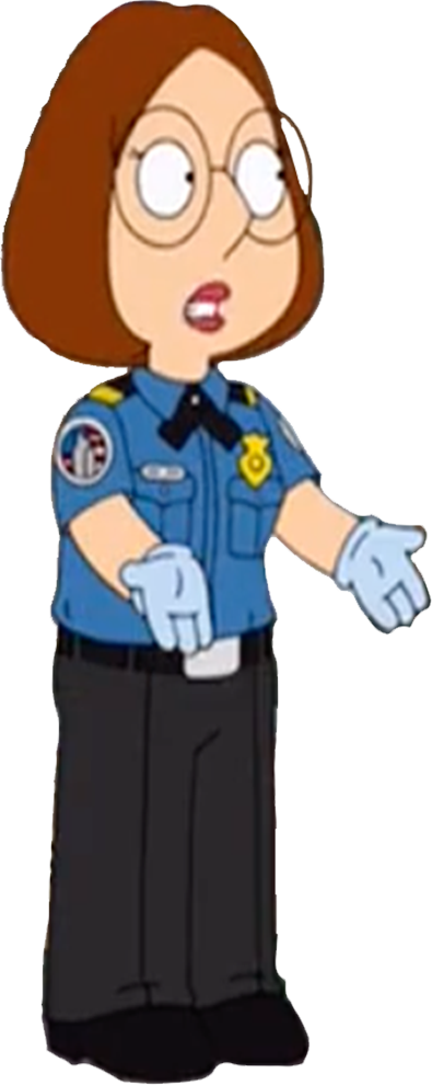 Meg Griffin as a Security guard vector by MrToonlover83 on DeviantArt
