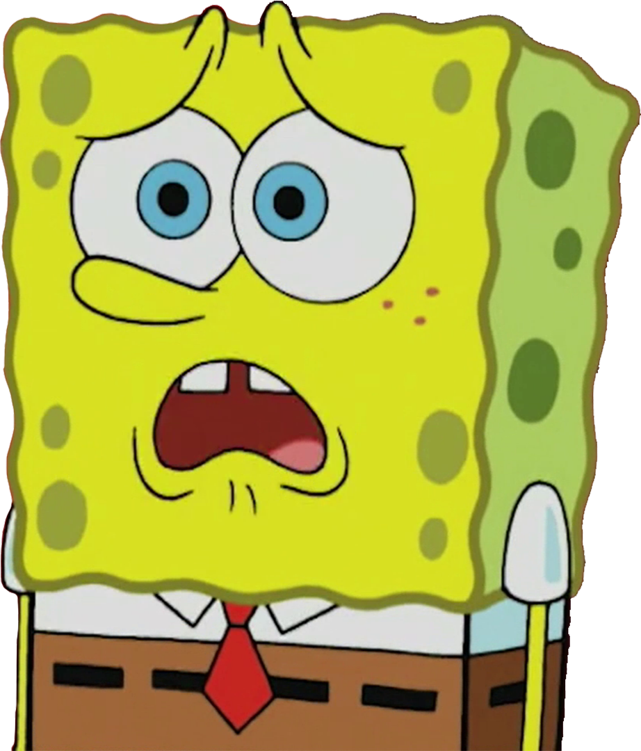 Sad Spongebob Clipart, HD Png Download - vhv