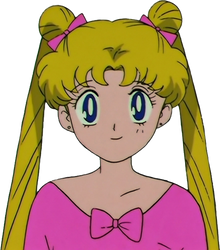 Serena Tsukino acting pretty vector