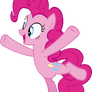 Pinkie Pie overjoyed vector