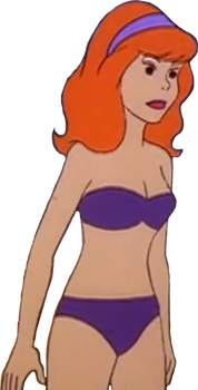 Daphne Blake in her Bikini vector