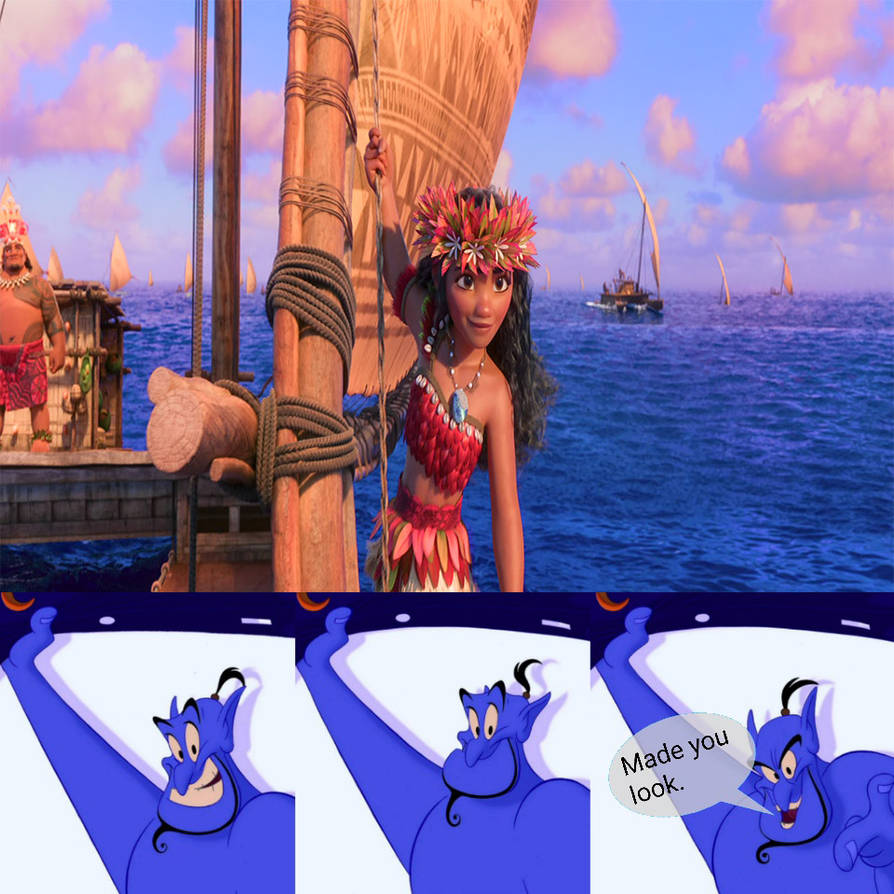Genie Ending Rocks Genie in Moana ending by MrToonlover83 on DeviantArt