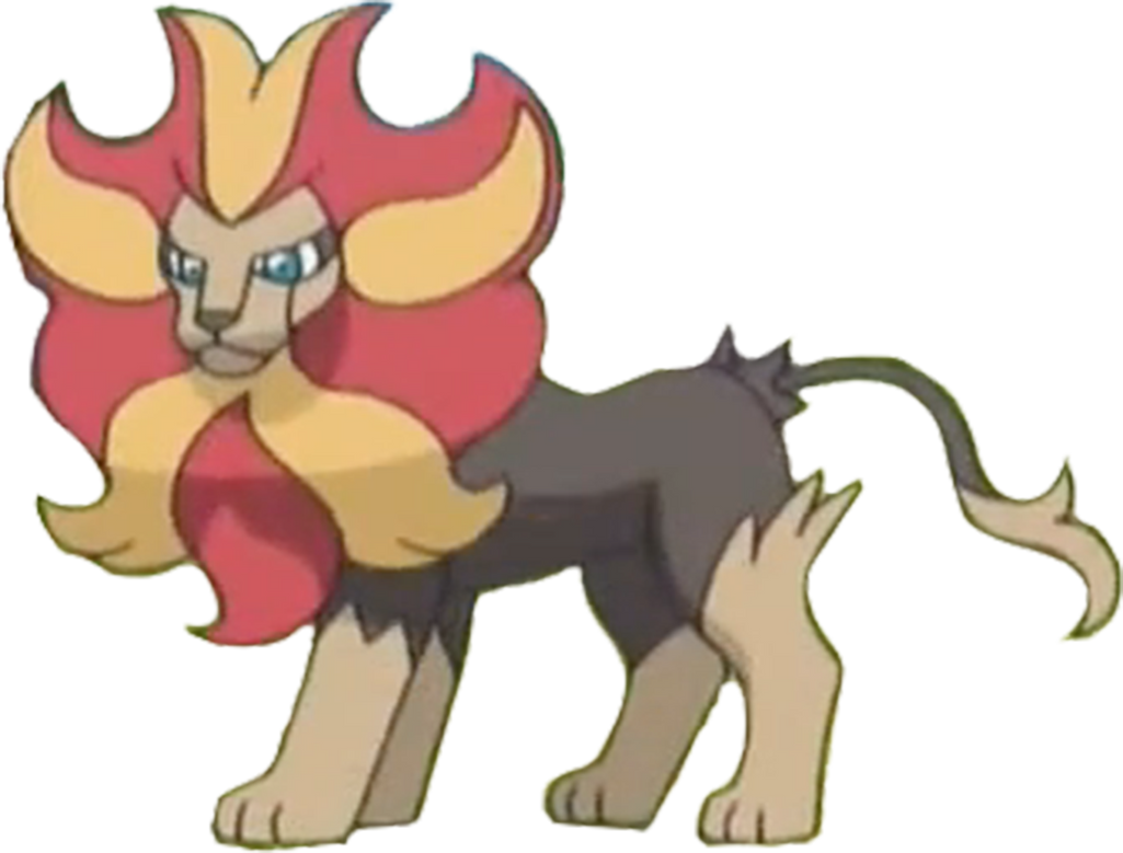 Pyroar vector by MrToonlover83 on DeviantArt