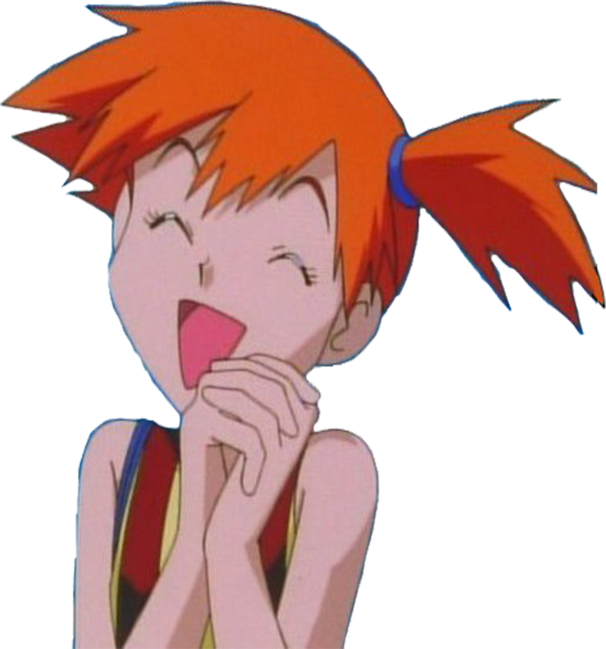 Misty's happy smile vector by HomerSimpson1983 on DeviantArt