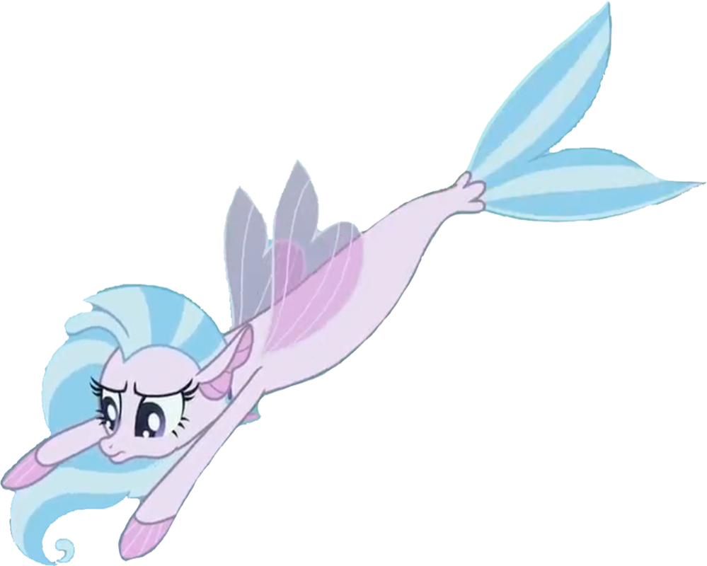 Silverstream as a Seapony vector by MrToonlover83 on DeviantArt