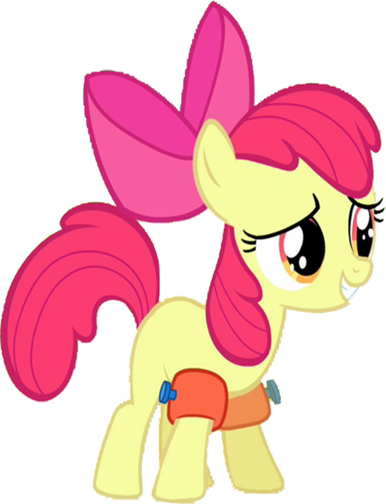Mlp Vector Chasing Apple Bloom vector by MrToonlover83 on DeviantArt