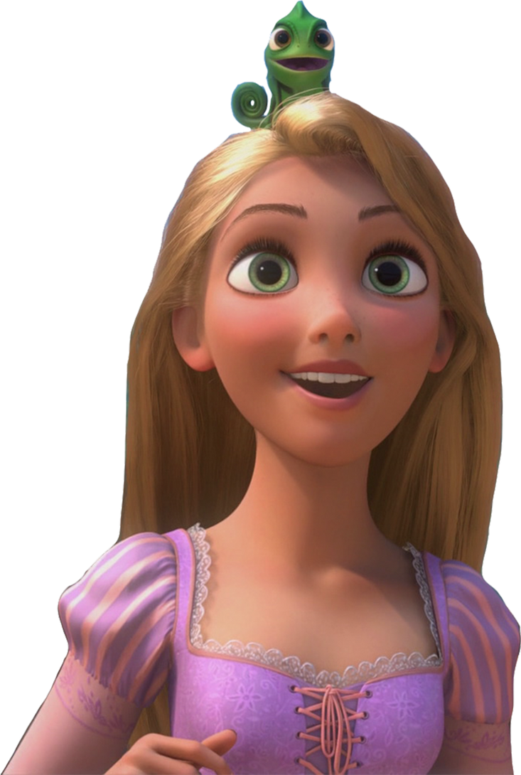 Princess Rapunzel and Pascal vector by MrToonlover83 on DeviantArt