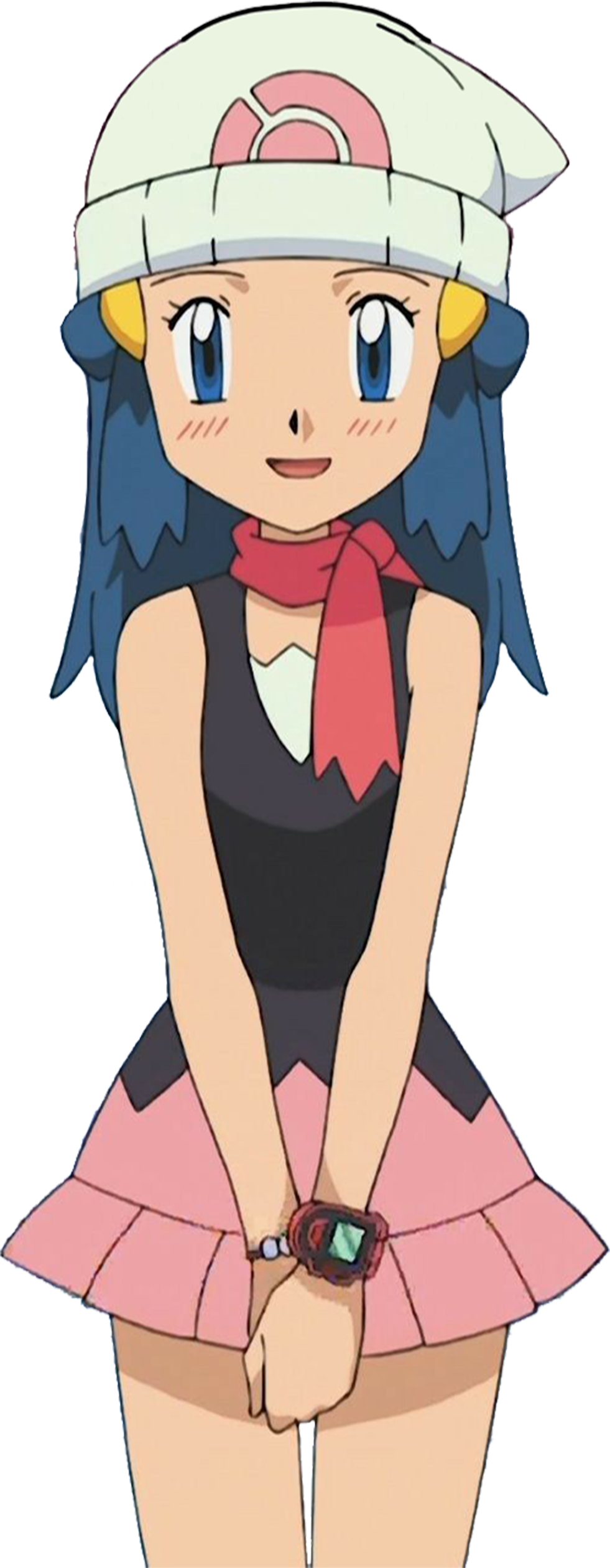 Dawn (Pokemon) blushing vector by HomerSimpson1983 on DeviantArt