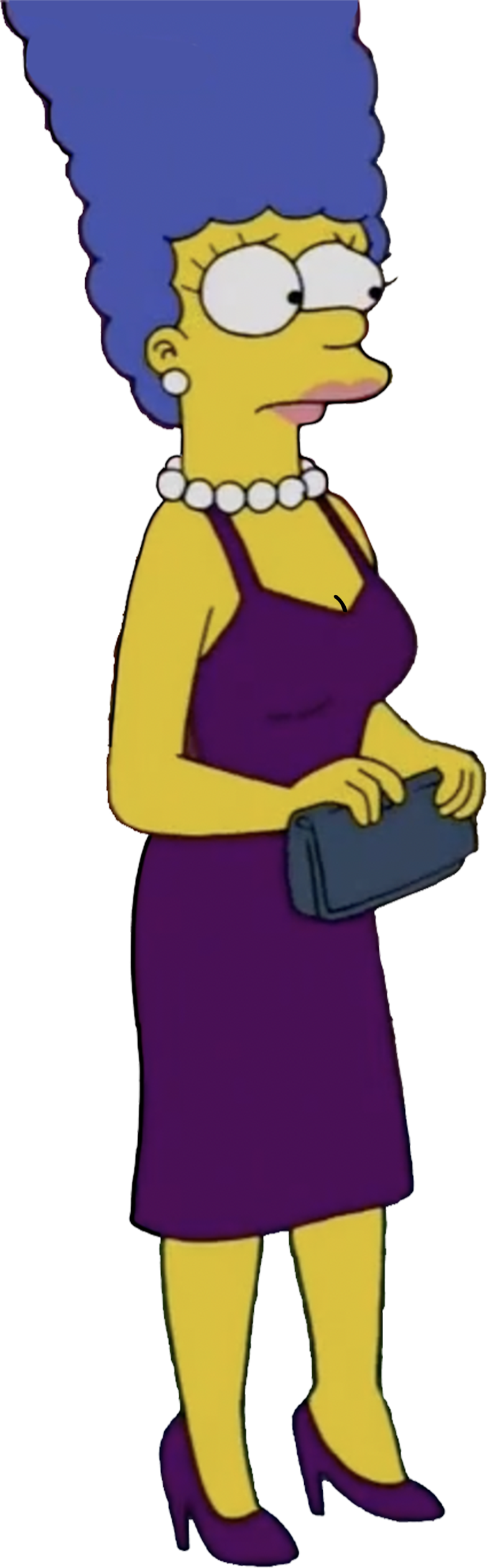 Marge Simpson wearing her purple dress vector by HomerSimpson1983 on  DeviantArt
