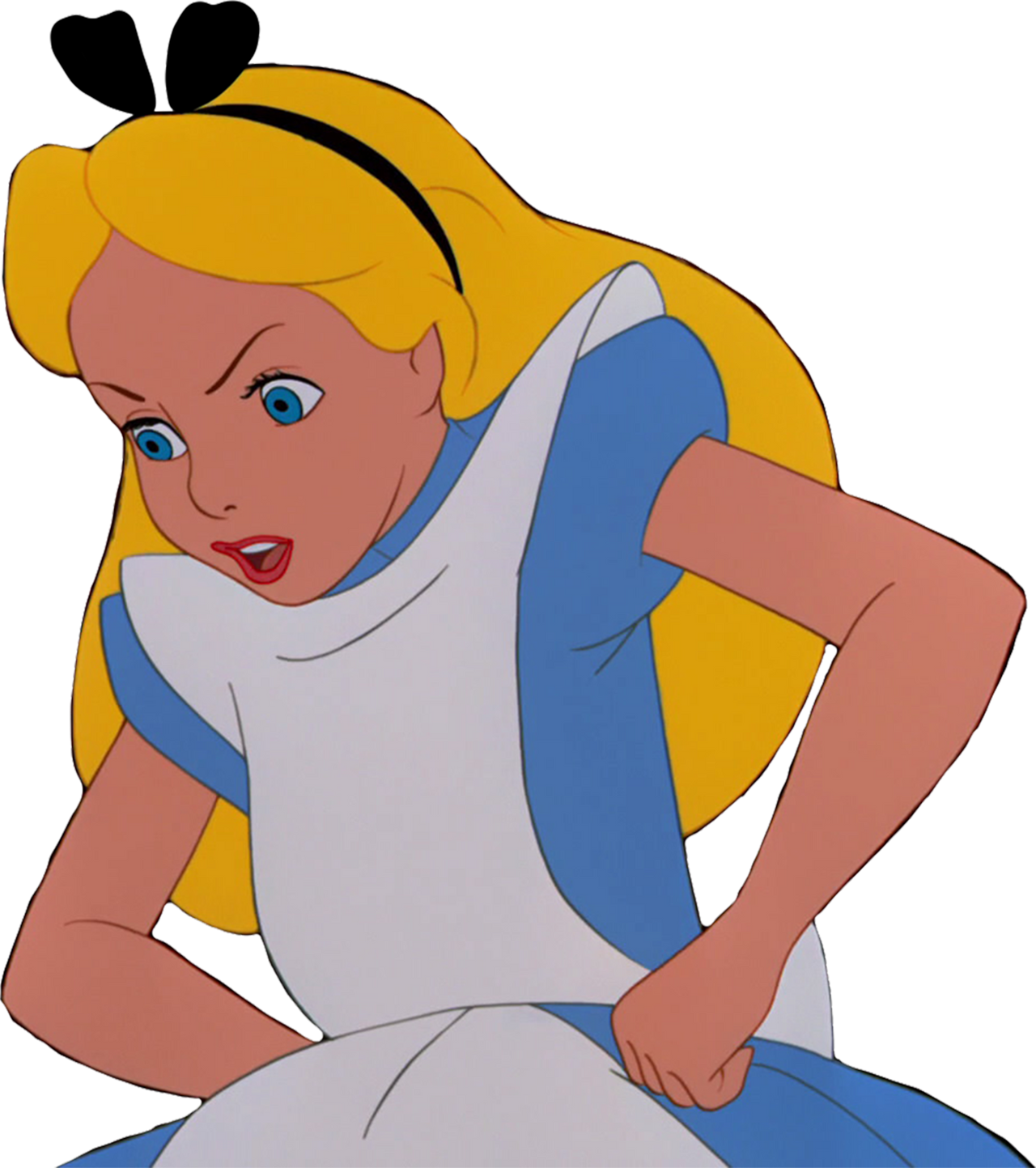 Alice (Disney) standing against the Queen vector by HomerSimpson1983 on ...