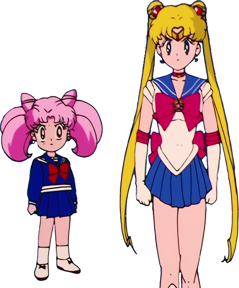 Sailor Moon and Rini vector by MrToonlover83 on DeviantArt