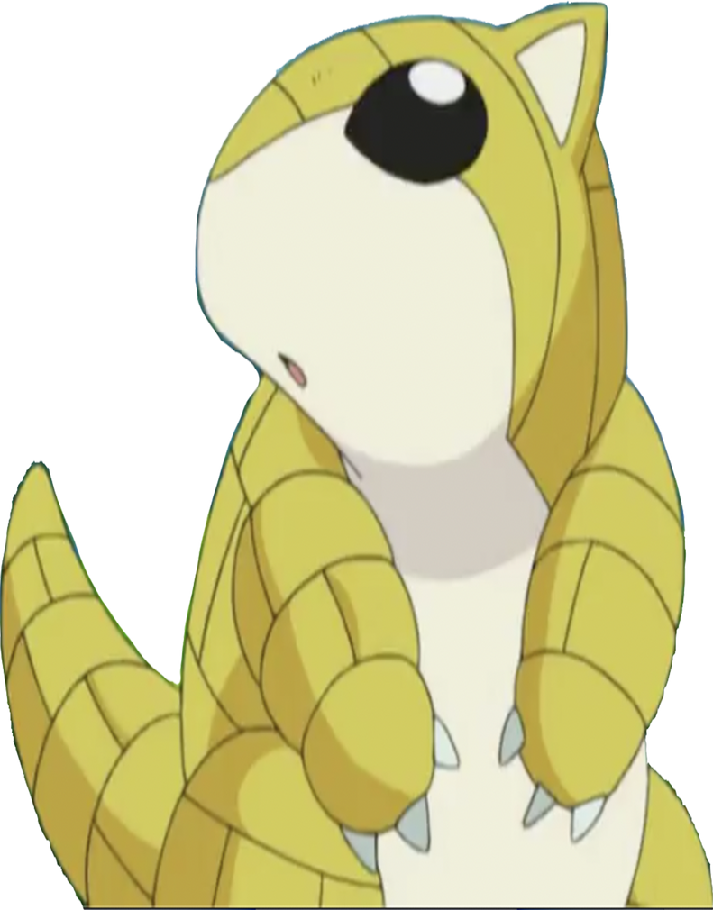 Sandshrew (Anime) vector by MrToonlover83 on DeviantArt