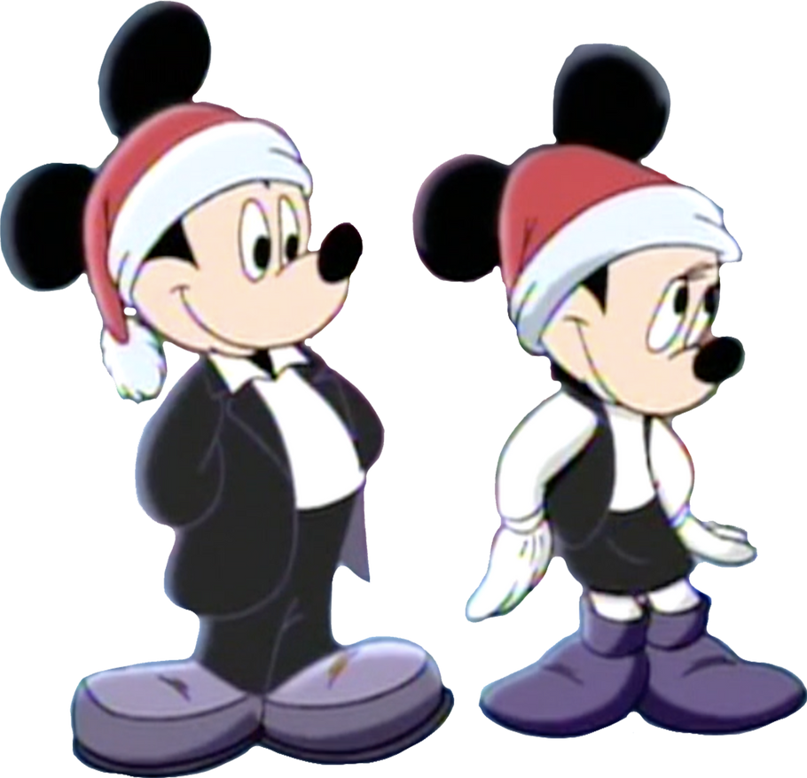 Mickey and Minnie's Christmas at the HOM vector 3 by MrToonlover83 on ...