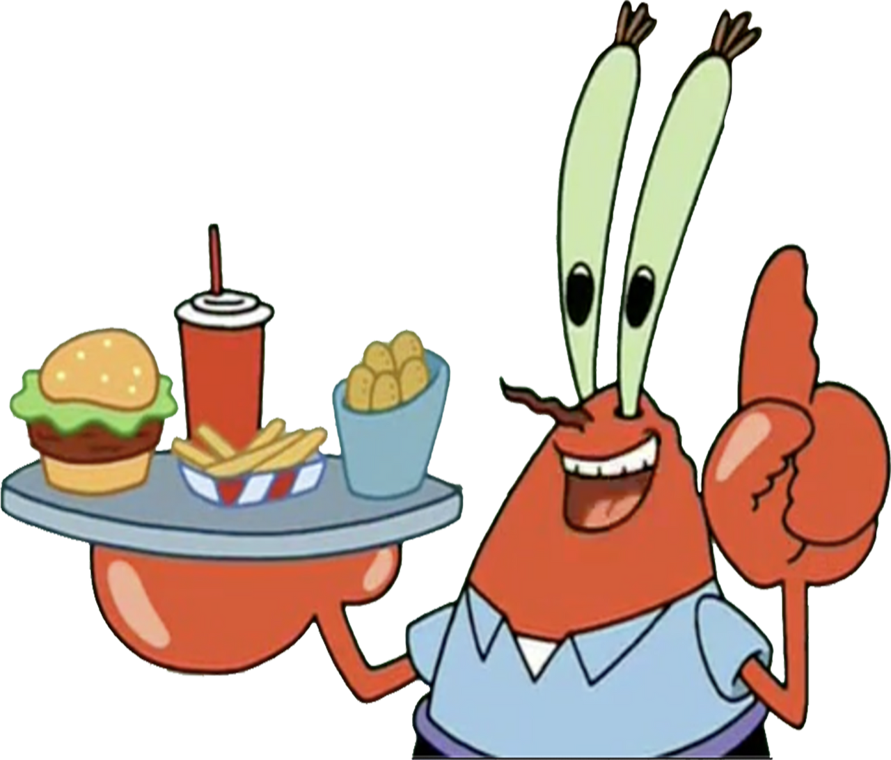 Mr. Krabs with food vector by HomerSimpson1983 on DeviantArt