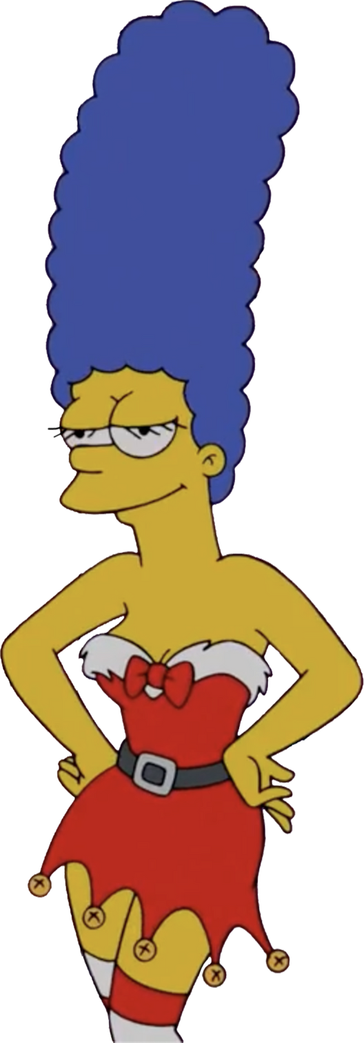 Sexy Christmas Marge Simpson Vector By Homersimpson1983 On Deviantart 