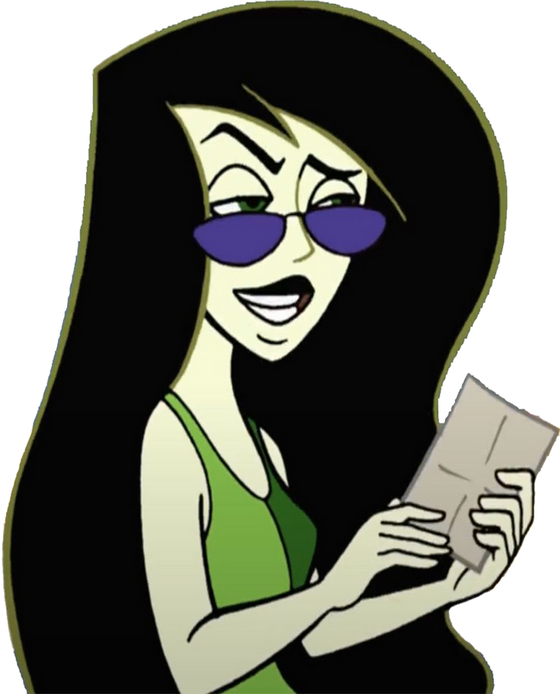 Shego reading a Christmas letter vector by MrToonlover83 on DeviantArt